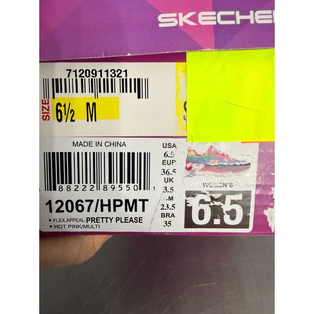Skechers Flex Appeal Womens / Memory Foam Pretty Please sz 6.5 12067 - Picture 9 of 9